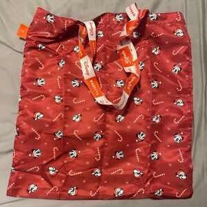 Harveys Seatbelt Bags Disney Christmas Santa Mickey Mouse Shopper Tote